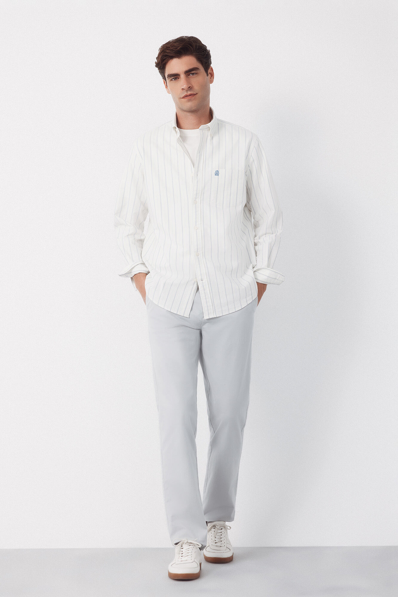 Cortefiel Pantal&oacute;n chino regular fit