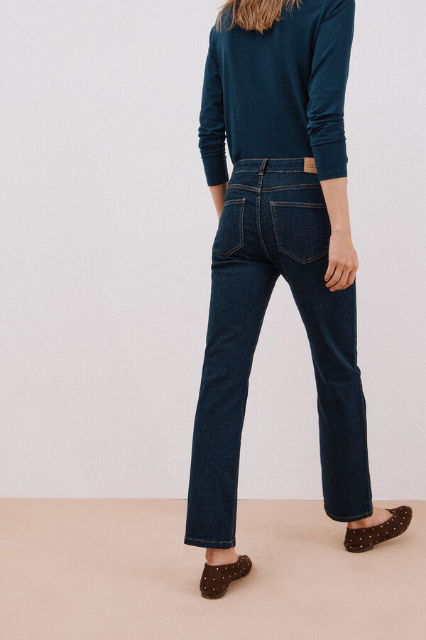 Cortefiel Jeans rectos Azul