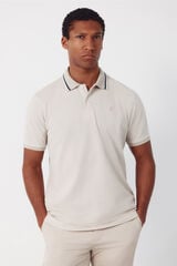 Cortefiel Polo oxford Beige