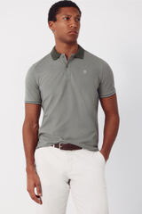 Cortefiel Polo piqu&eacute; Kaki