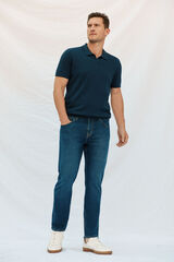 Cortefiel Pantalón denim slim fit Azul