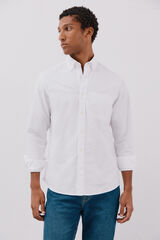 Cortefiel Camisa oxford lisa Blanco