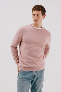 Cortefiel Su&eacute;ter algod&oacute;n cashmere cuello redondo ajustado