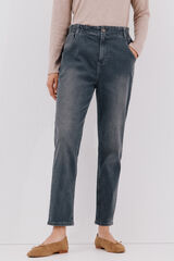 Cortefiel Jeans easy fit Gris oscuro