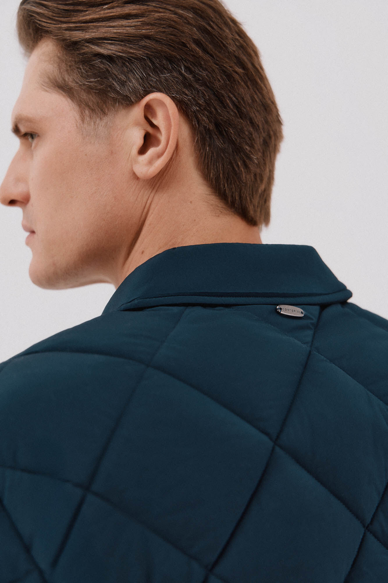 Cortefiel Sobrecamisa acolchada Azul marino