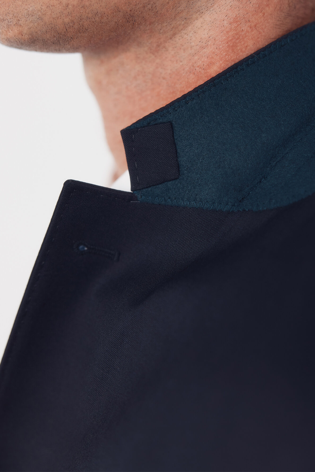 Cortefiel Americana de traje lisa COOLMAX&reg; Azul marino