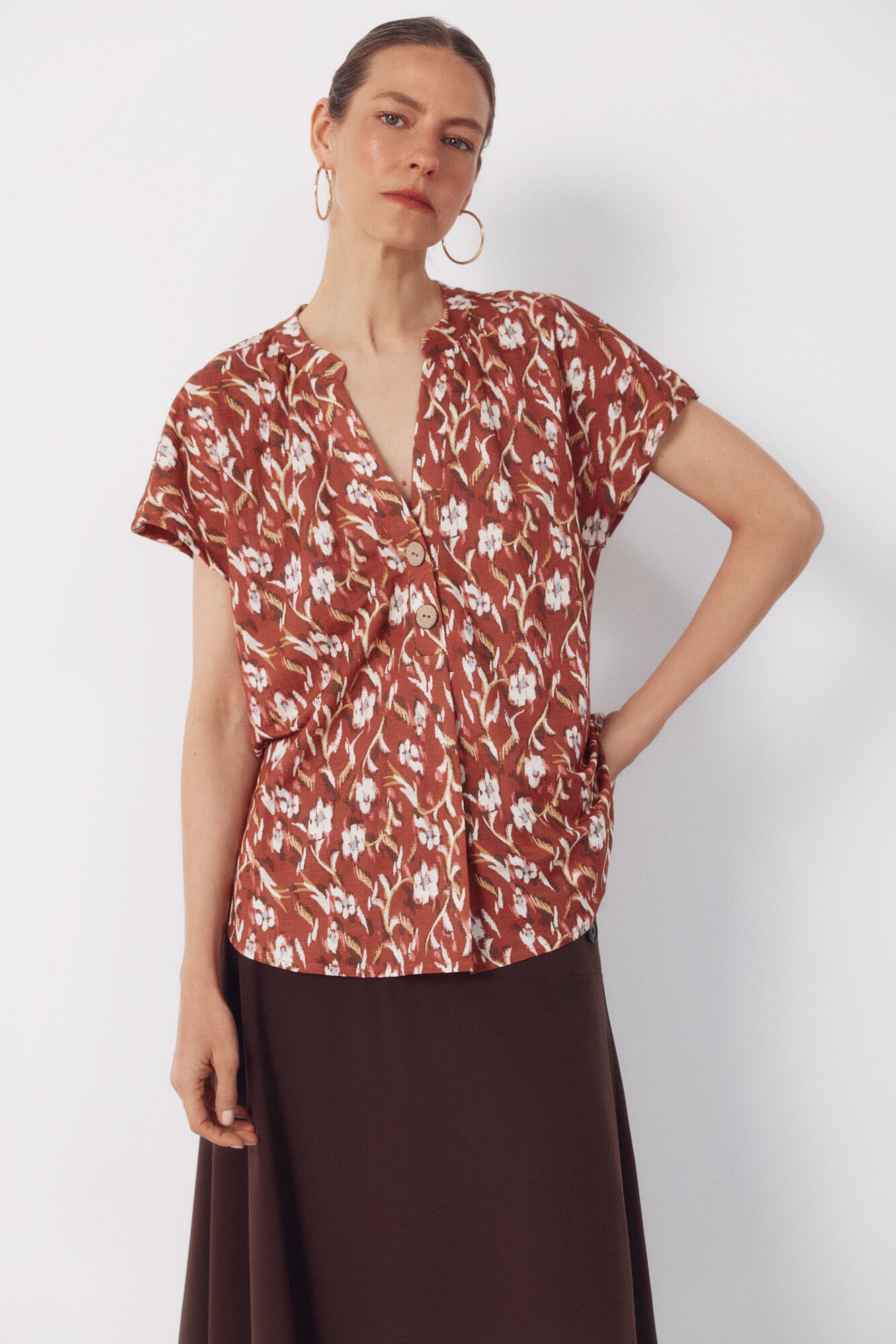 Cortefiel Blusa c&oacute;moda
