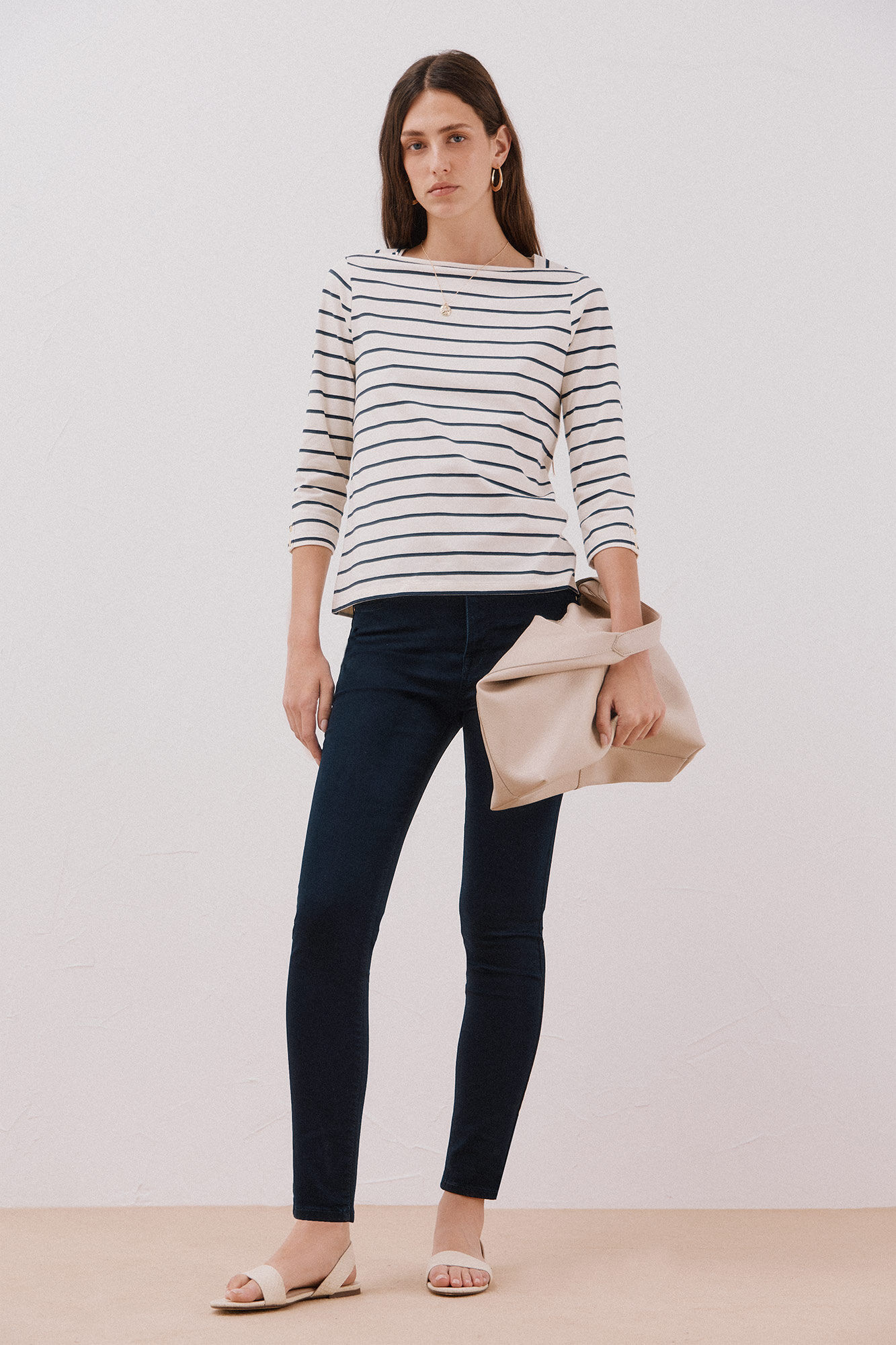 Cortefiel Playera b&aacute;sica barco Estampado azul