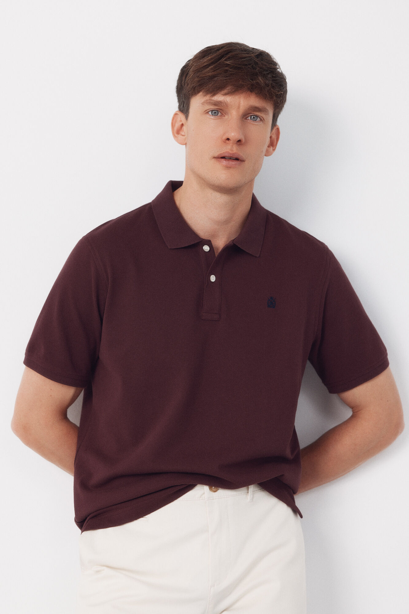 Cortefiel Polo b&aacute;sico piqu&eacute;