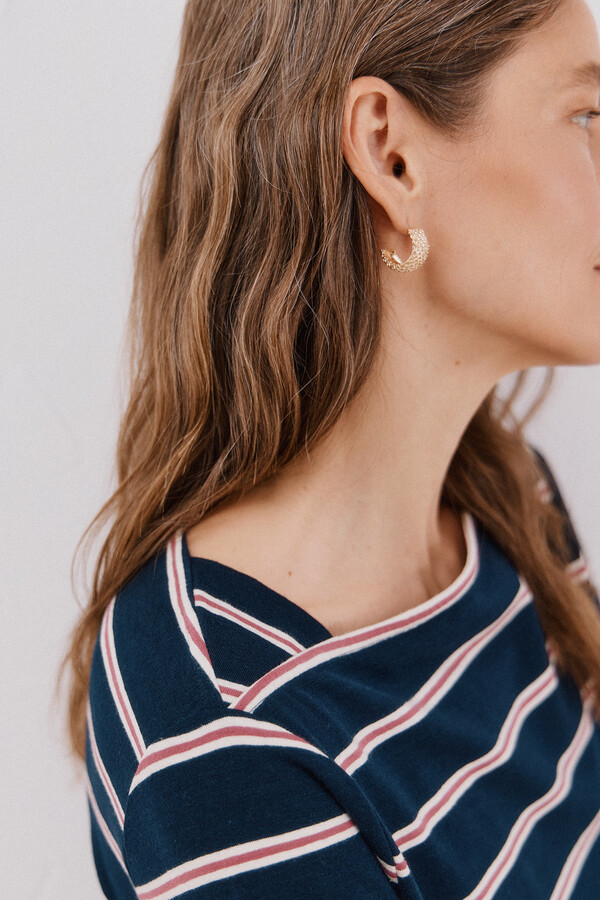 Cortefiel Playera básica barco Multicolor