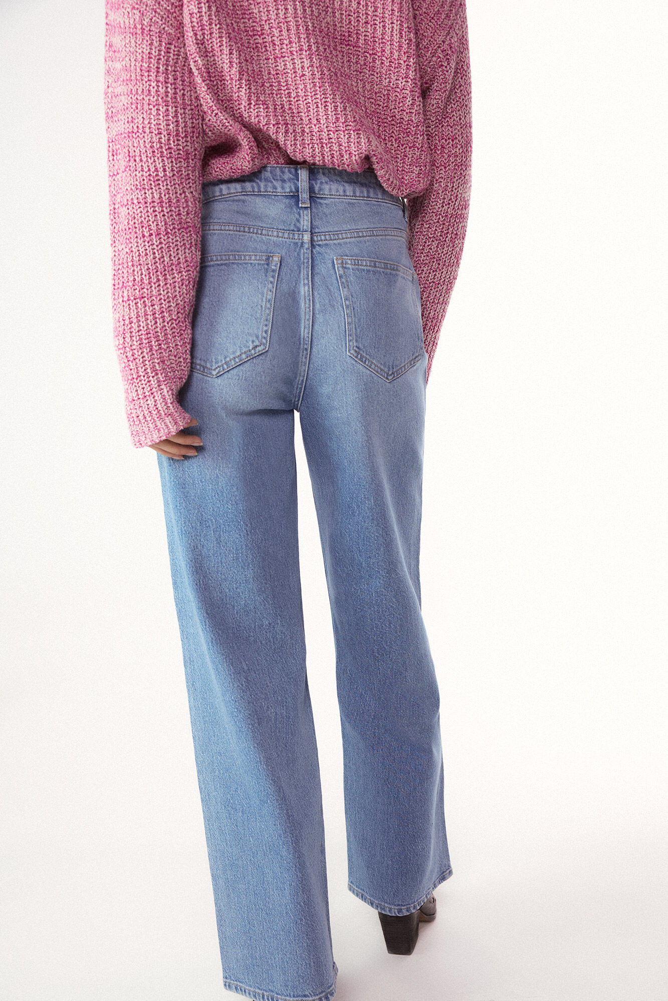 Slowlove Jeans con tachas Azul
