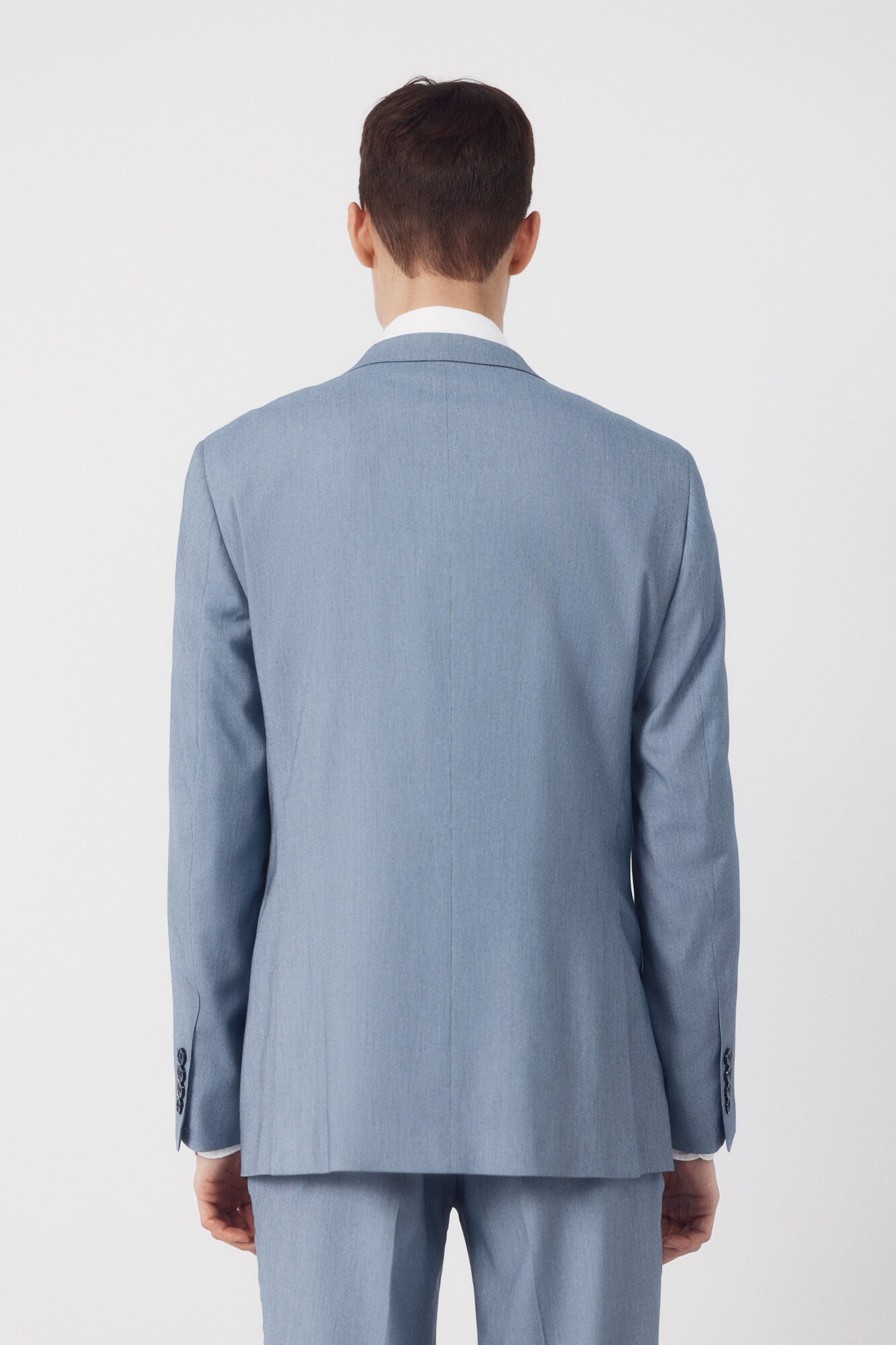 Cortefiel Americana traje serreta Serie XXI azul Azul