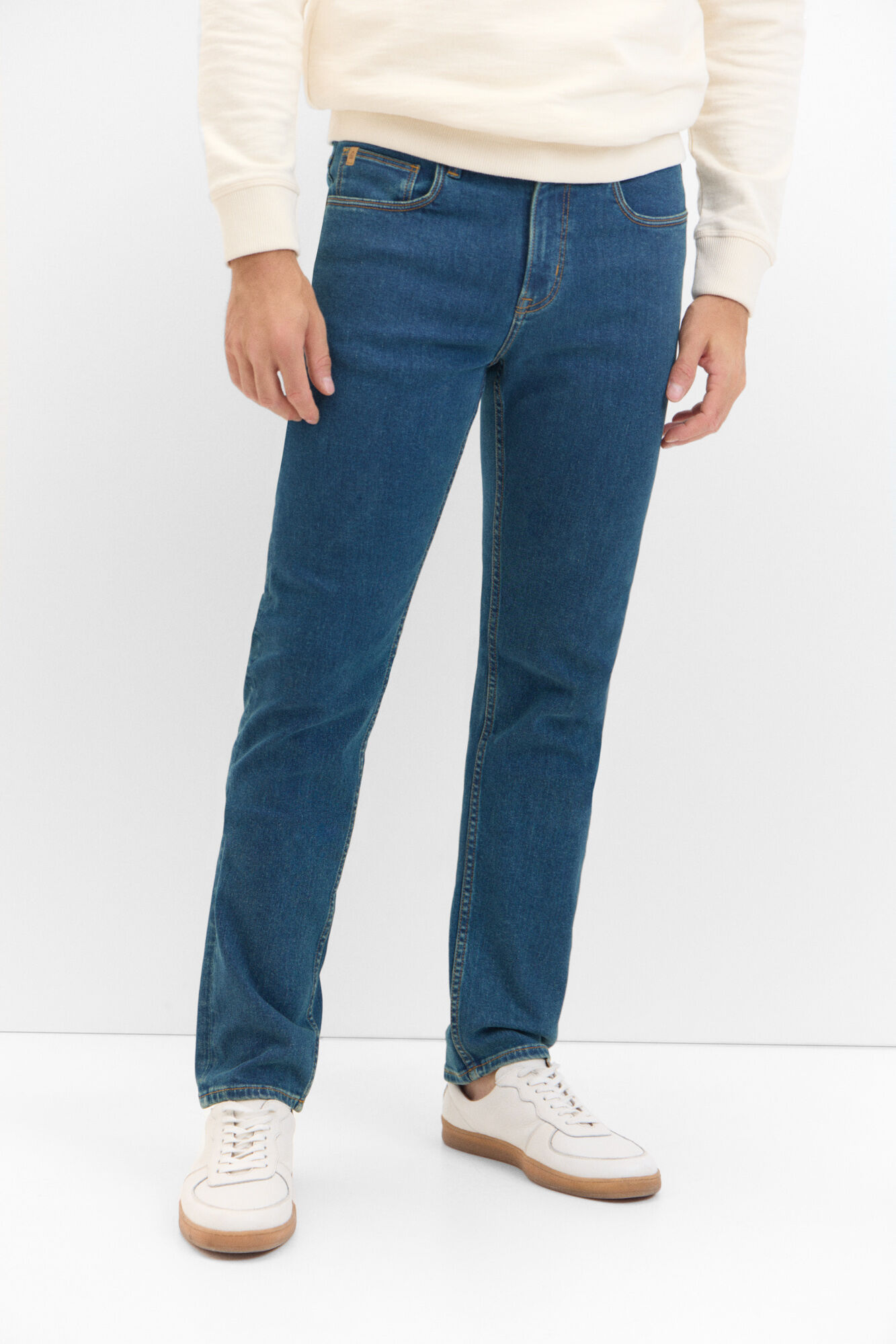 Cortefiel Pantal&oacute;n vaquero slim fit dynamic Azul