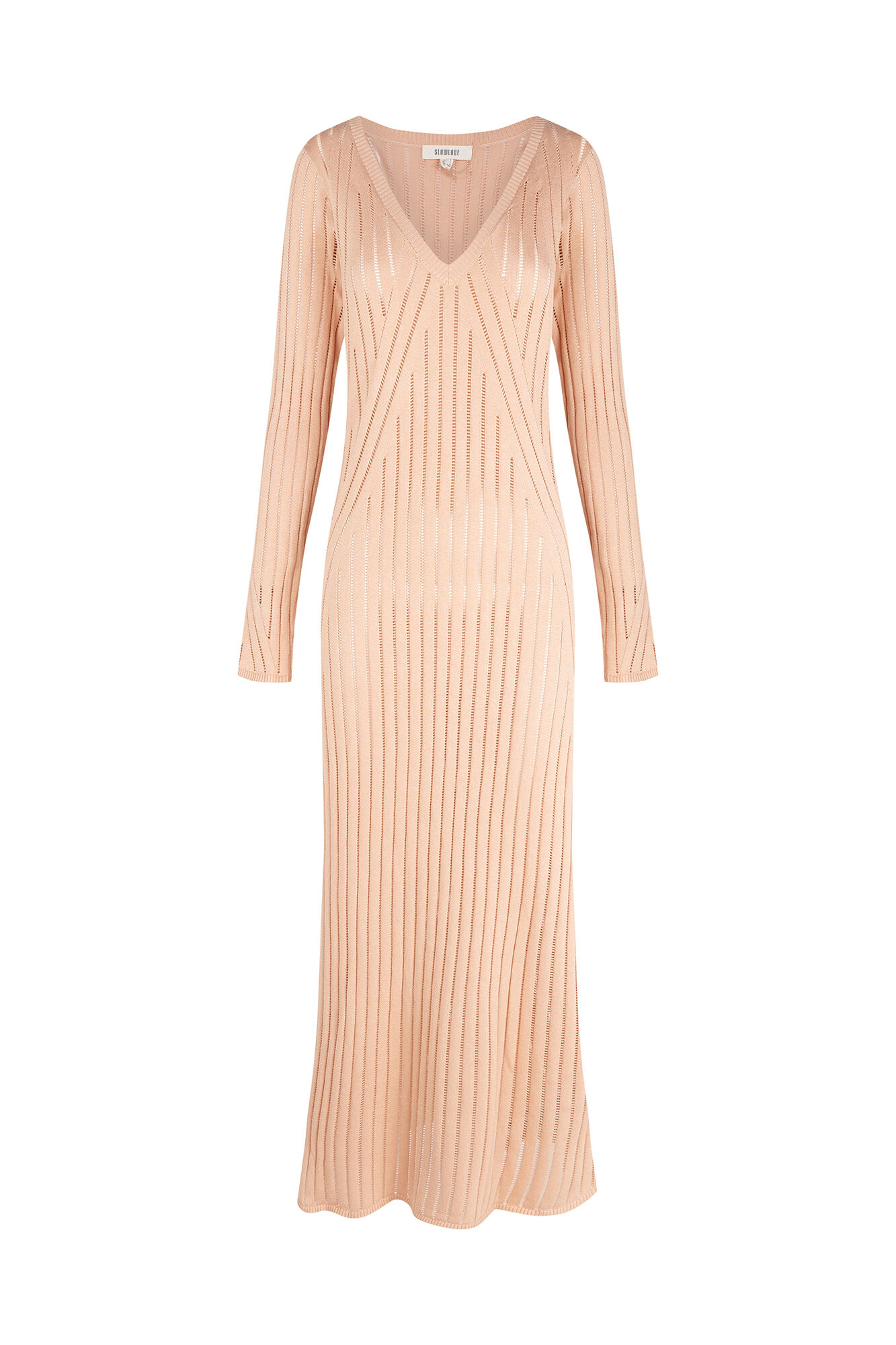 Slowlove Vestido punto Arena