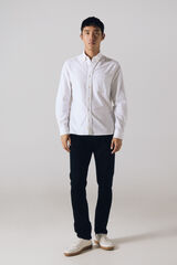 Cortefiel Pantalón vaquero slim fit coolmax Azul marino