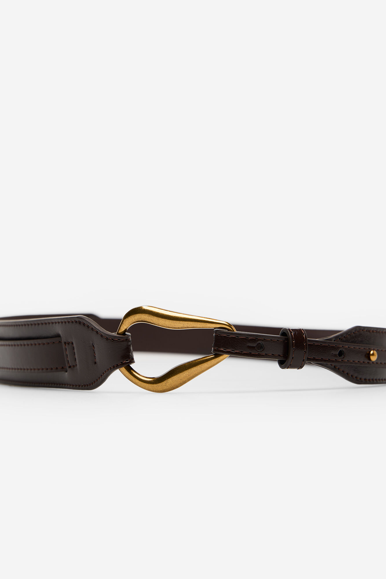 Cortefiel H&iacute;pica belt Vino