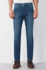 Cortefiel Pantal&oacute;n vaquero ligero slim fit Azul