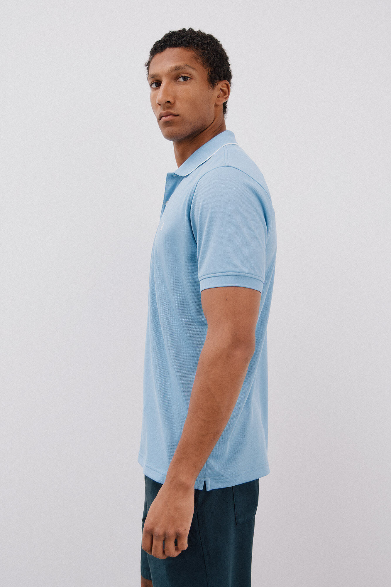 Cortefiel Polo coolmax&reg;  Azul