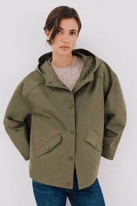 Cortefiel Chamarra corta botones autom&aacute;ticos