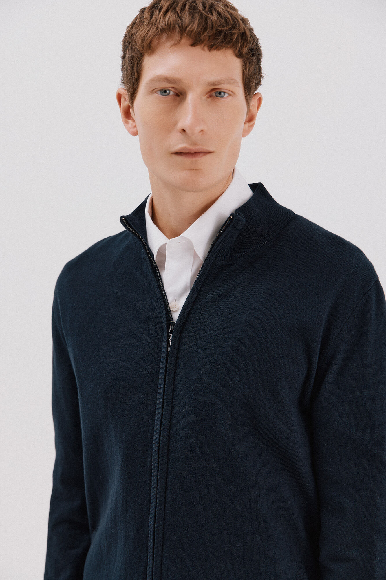 Cortefiel C&aacute;rdigan de algod&oacute;n con cashmere