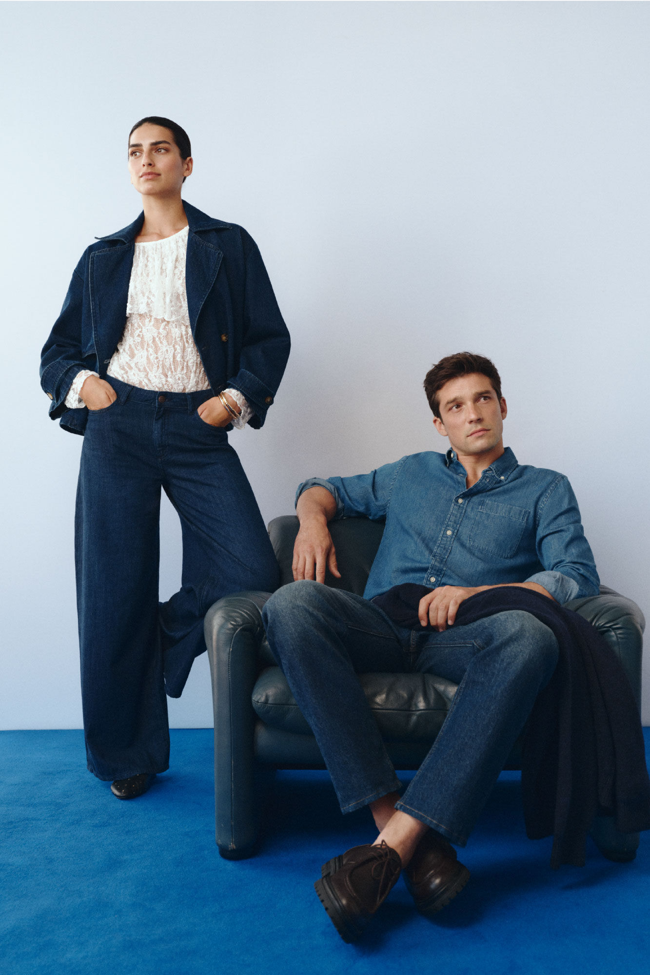 Cortefiel Top de encaje el&aacute;stico