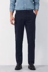 Cortefiel Pantal&oacute;n chino slim fit Azul marino