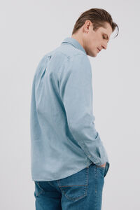 Cortefiel Camisa denim   Azul oscuro
