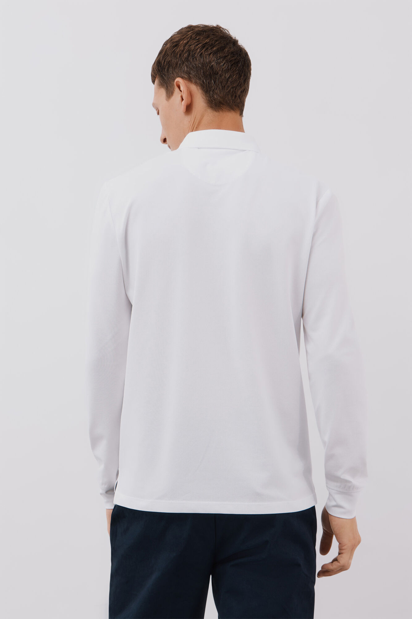 Cortefiel Polo regular fit Blanco