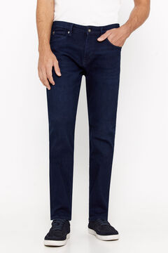 Cortefiel Pantalón denim slim fit dynamic Azul marino