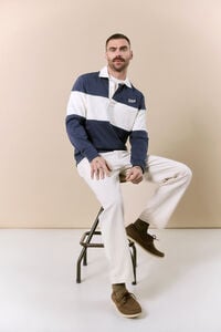 OOTO Polo rugby manga larga