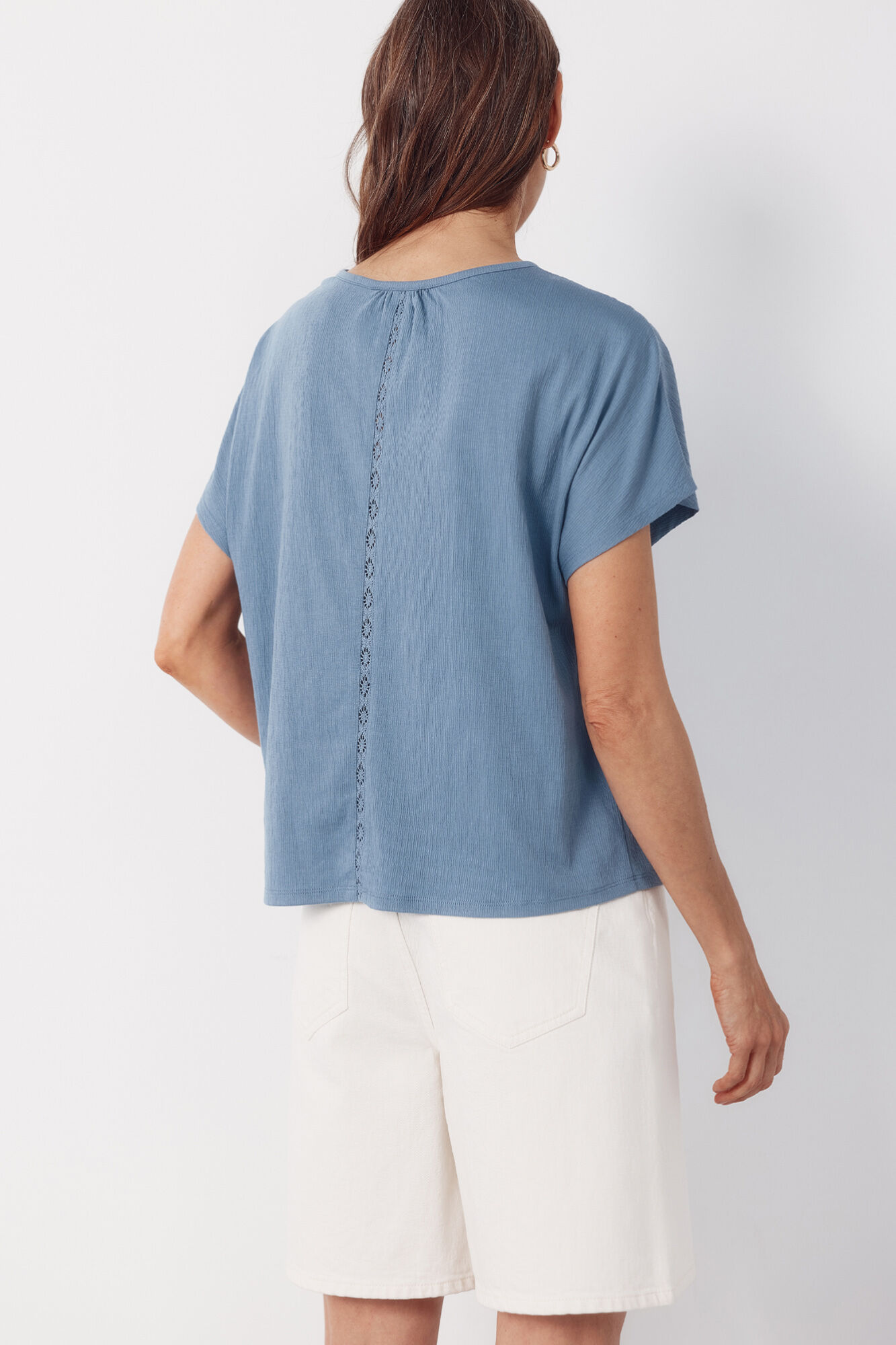 Cortefiel Playera de quillas Azul