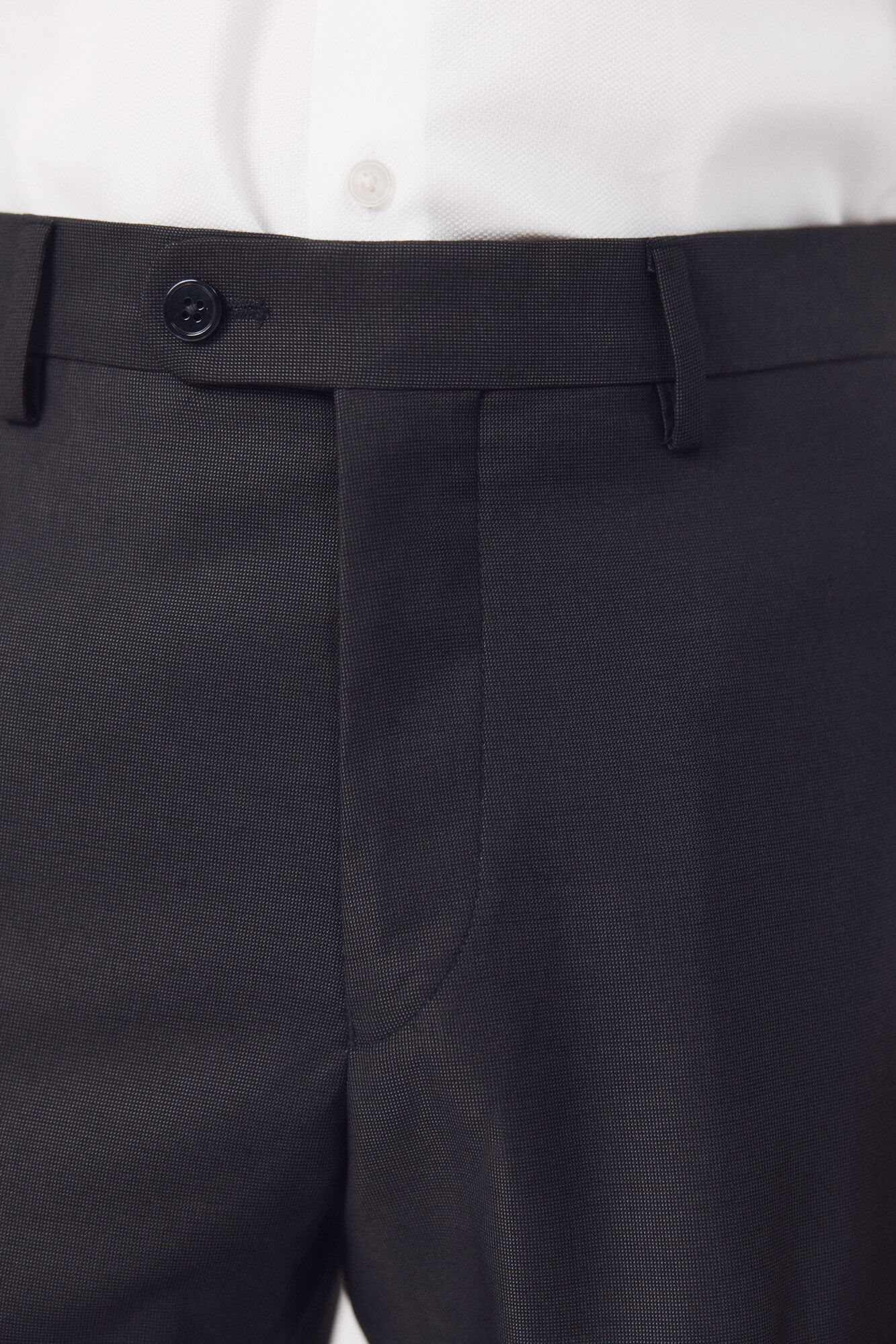Cortefiel Pantal&oacute;n traje estructura Serie XXI Gris oscuro