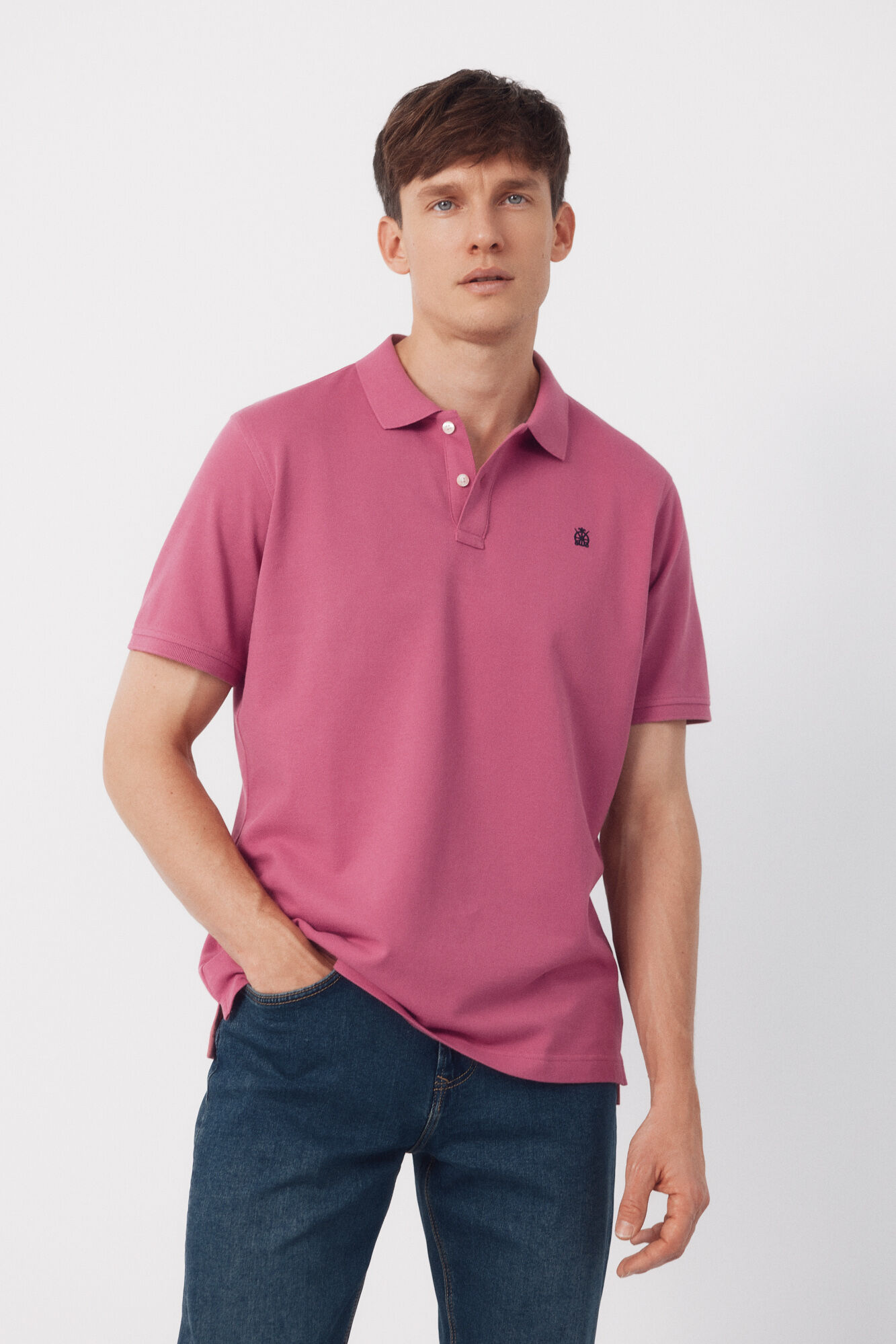 Cortefiel Polo b&aacute;sico piqu&eacute;