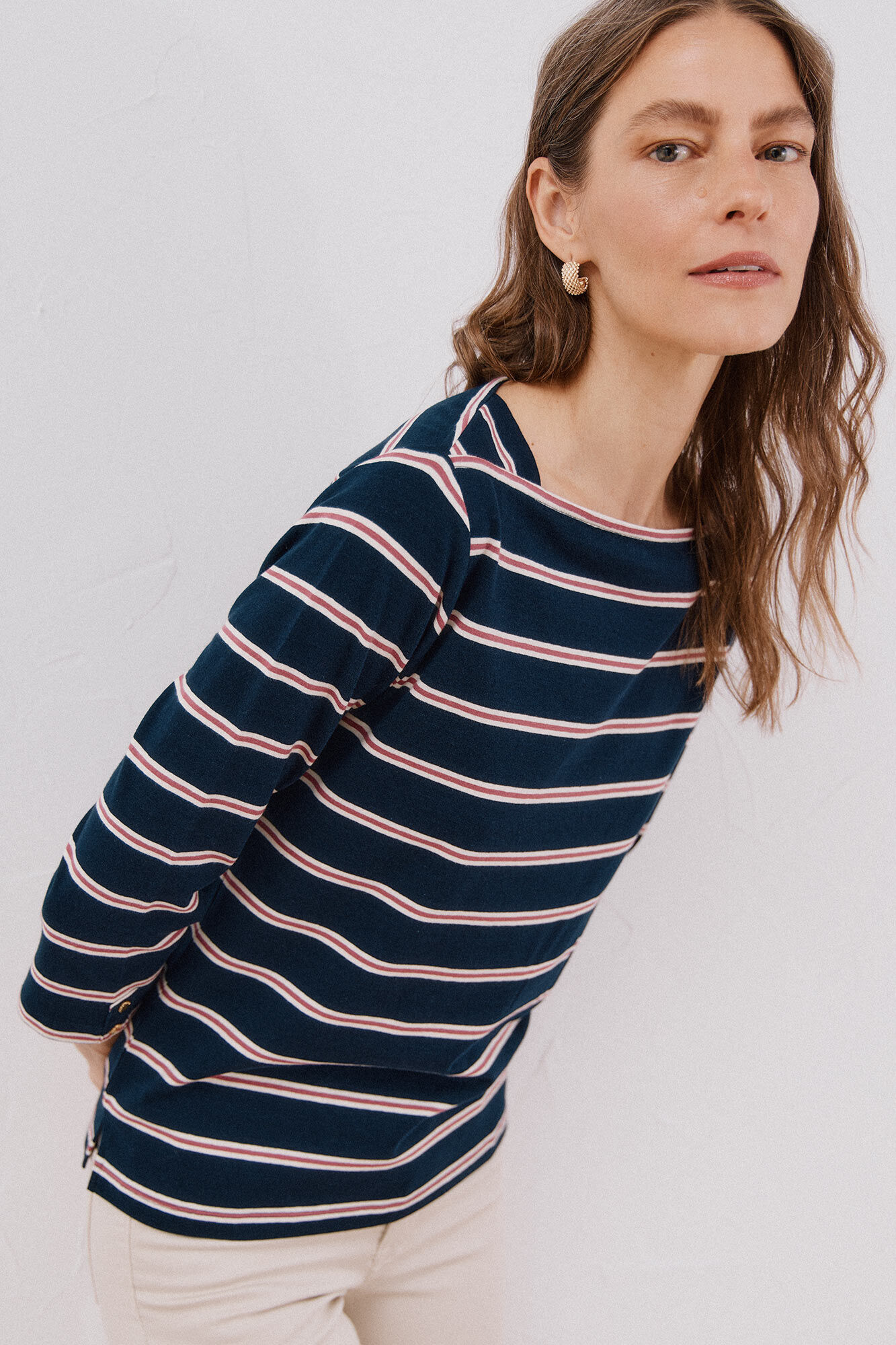 Cortefiel Playera b&aacute;sica barco Multicolor