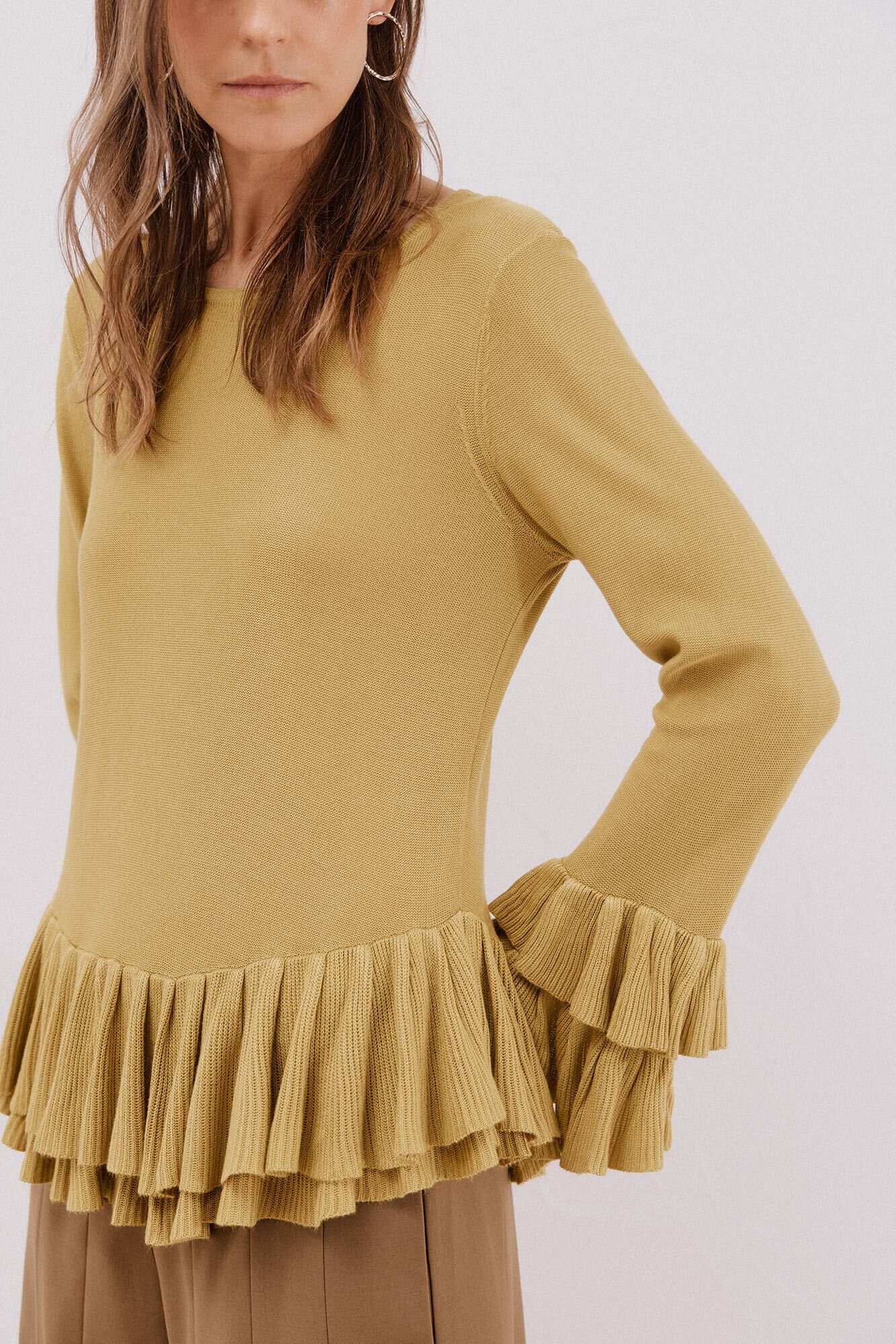 Cortefiel Su&eacute;ter de tejido fino