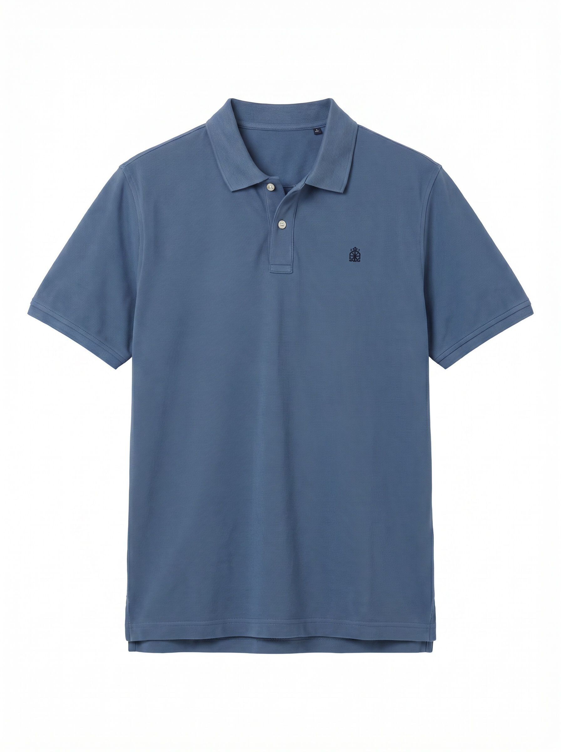 Cortefiel Polo b&aacute;sico piqu&eacute; Azul