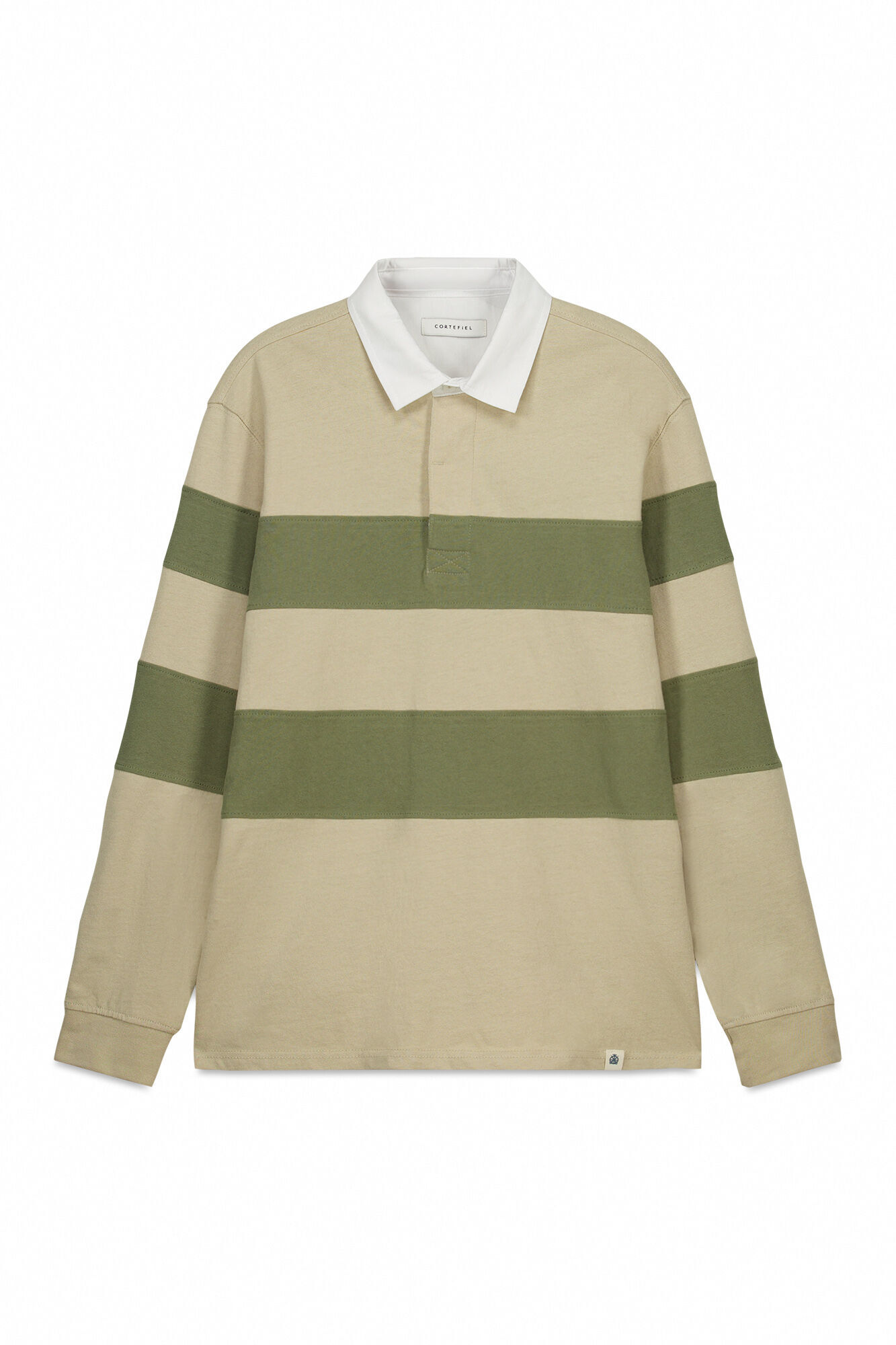Cortefiel Polo rugby Beige