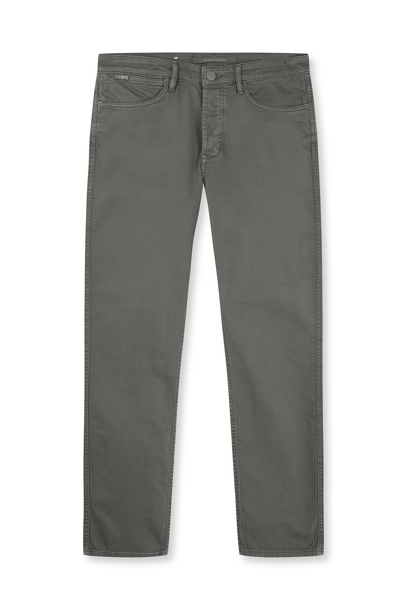 OOTO Pantal&oacute;n 5 bolsillos color slim Kaki