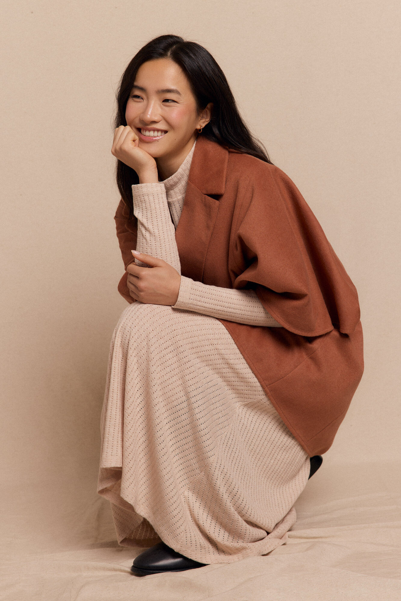 Slowlove Abrigo capa Naranja