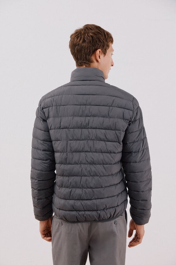 Cortefiel Chamarra acolchada ultralight Gris