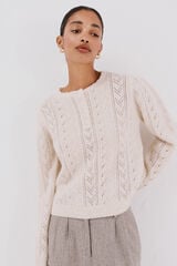 Cortefiel Legging de mujer de tejido Marrón oscuro