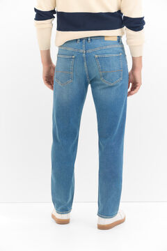 Cortefiel Pantalón vaquero regular fit dynamic Azul