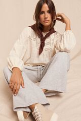 Slowlove Pantal&oacute;n de chandal cargo Gris