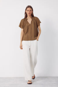 Cortefiel Blusa manga rangl&aacute;n