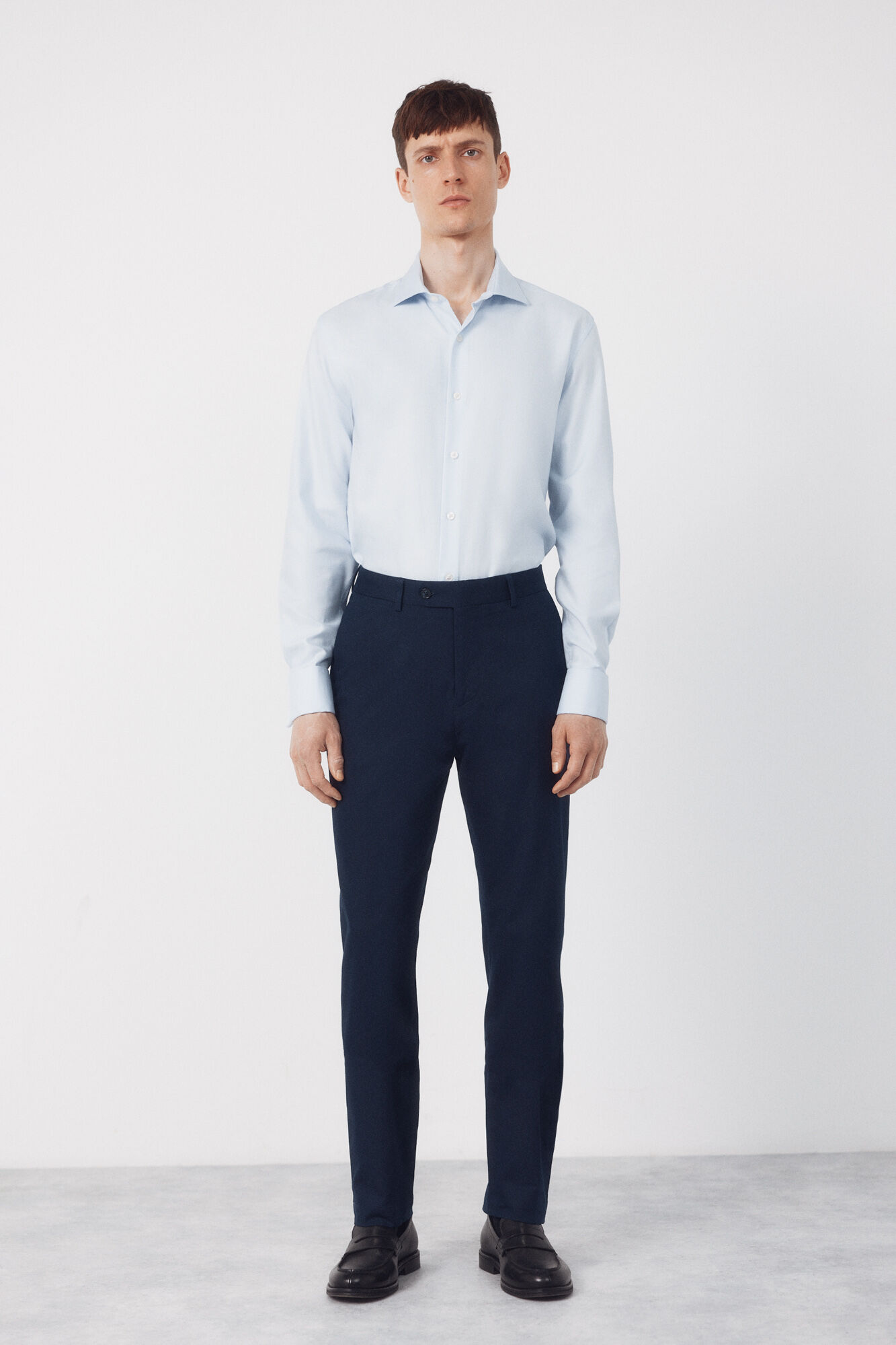 Cortefiel Pantal&oacute;n traje coordinado mezcla lino
