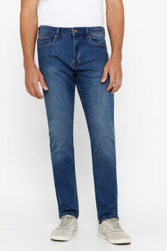 Cortefiel Pantalón denim slim fit dynamic Azul