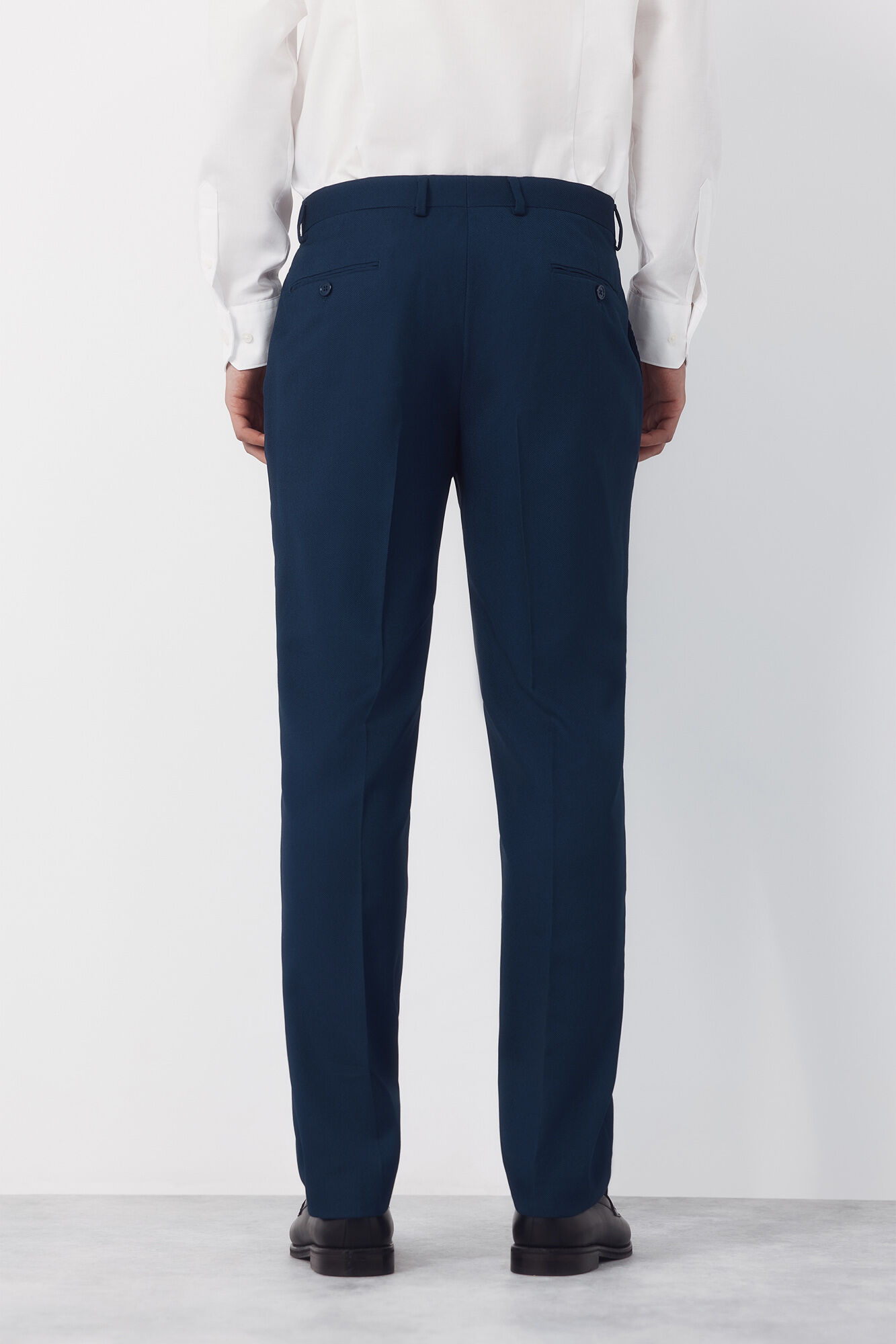 Cortefiel Pantal&oacute;n traje estructura Serie XXI azul&oacute;n Azul oscuro