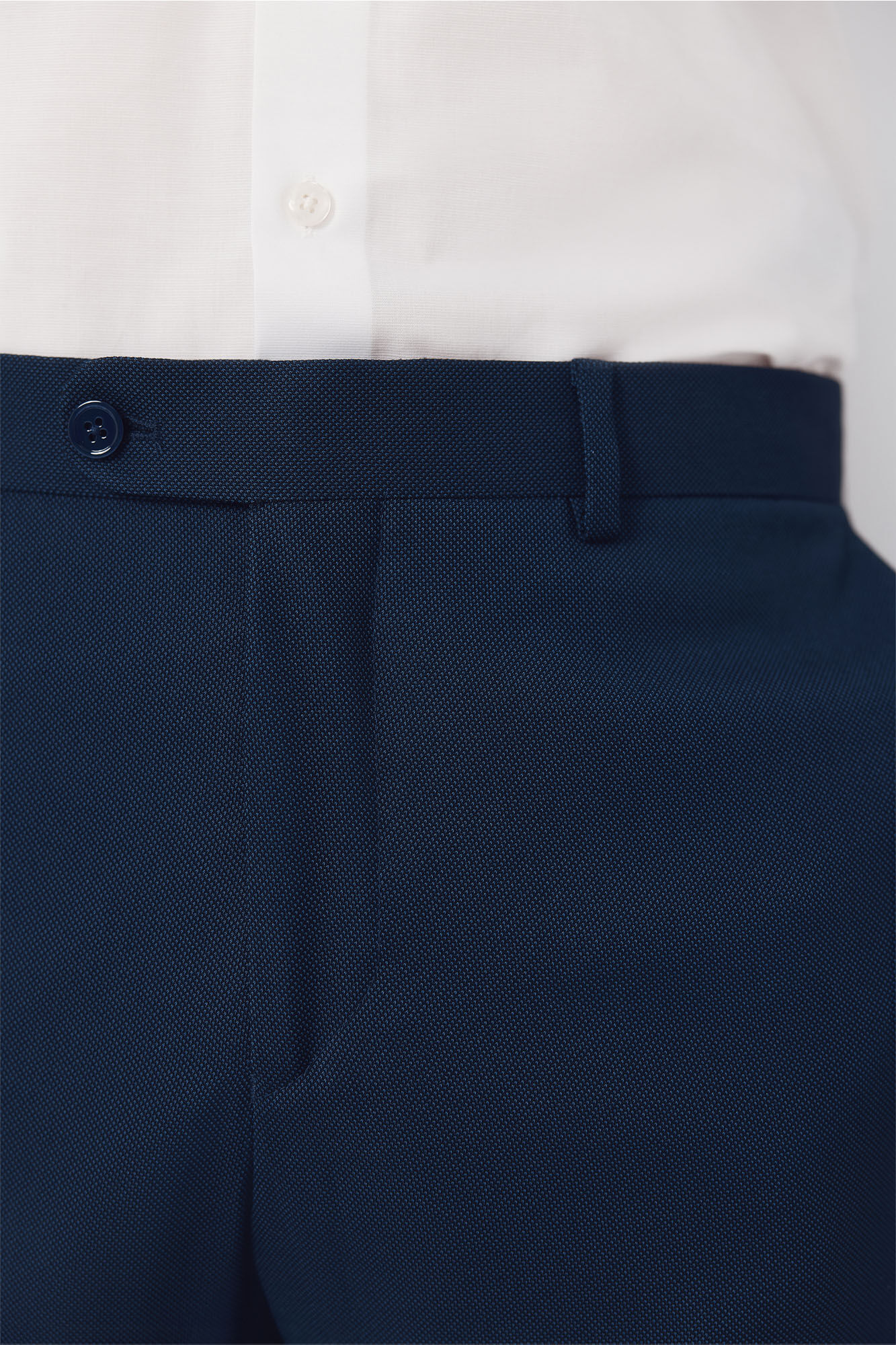 Cortefiel Pantal&oacute;n traje estructura Serie XXI azul&oacute;n Azul oscuro