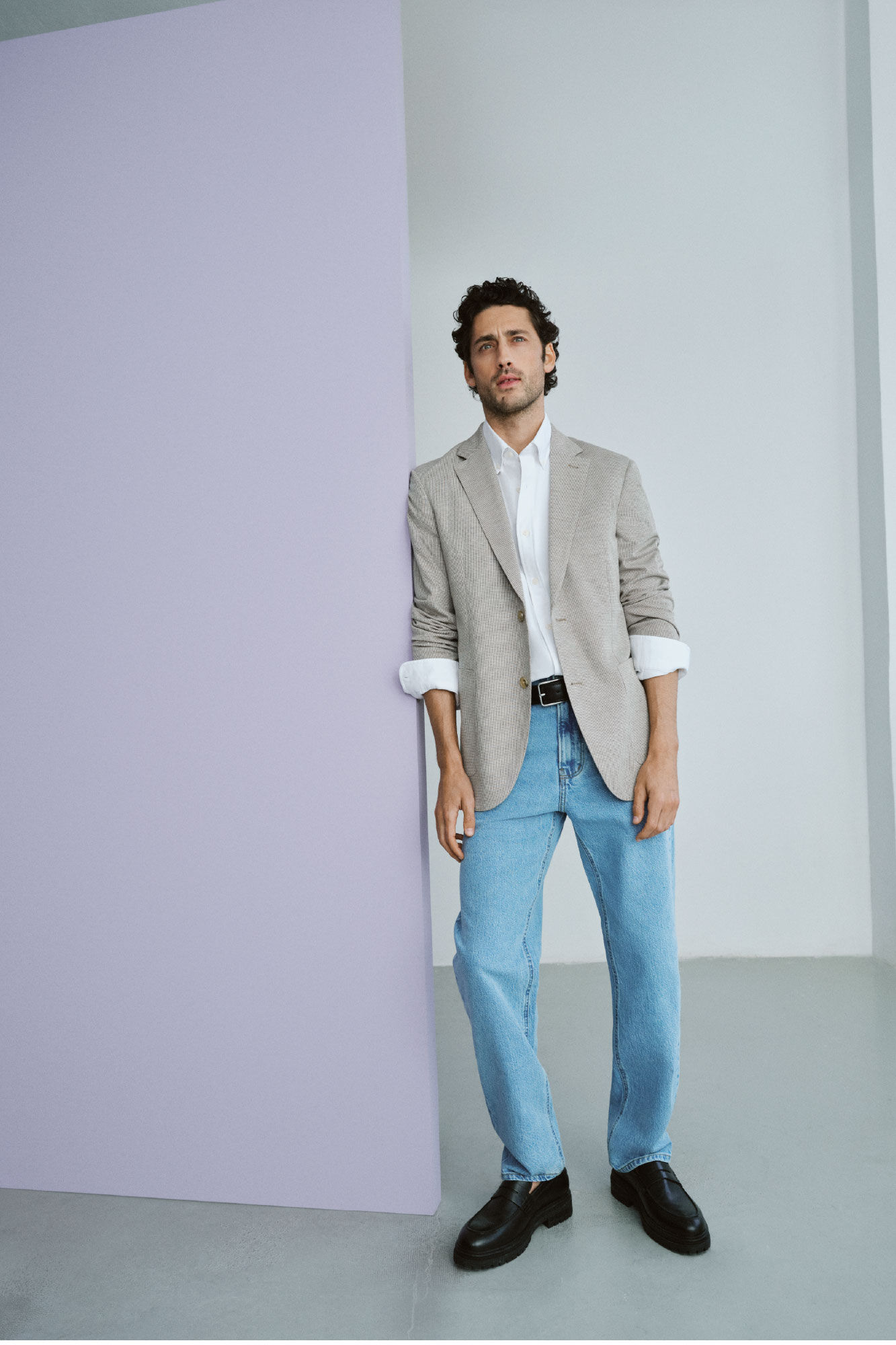 Cortefiel Pantal&oacute;n vaquero straight fit Azul