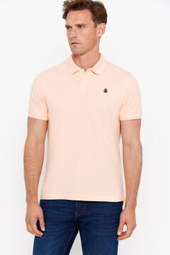 Cortefiel Polo básico Naranja